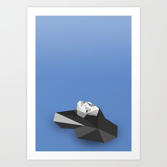 Keep your head down Art Print
