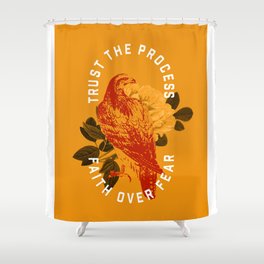 Trust the process Shower Curtain