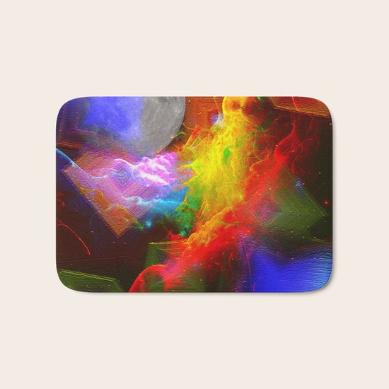 " Athafi " Bath Mat