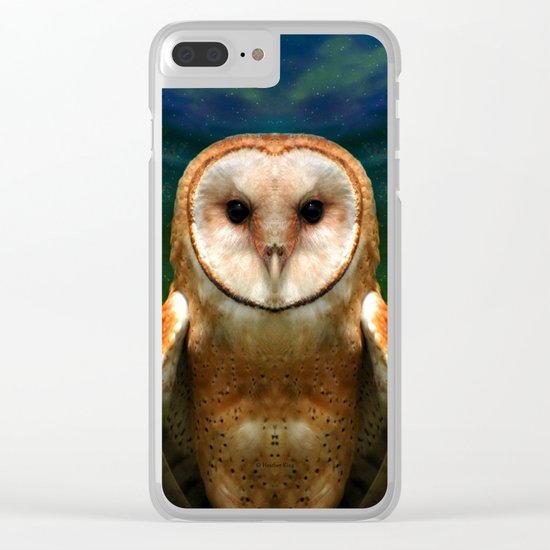 Her memory enshrouds my heart Clear iPhone Case