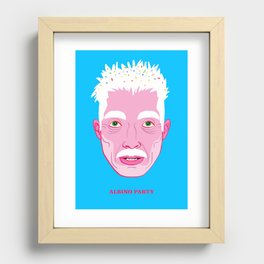 Albino Party Recessed Framed Print