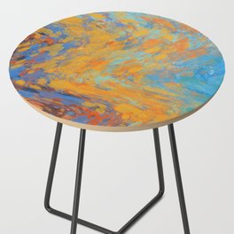 Impressionist abstraction Side Table