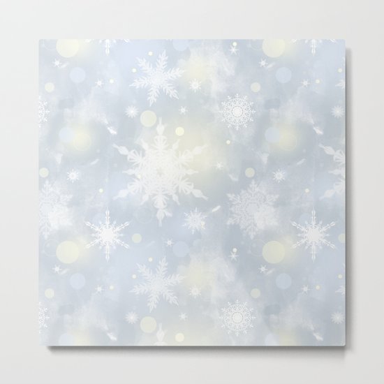 Snowflakes. Metal Print