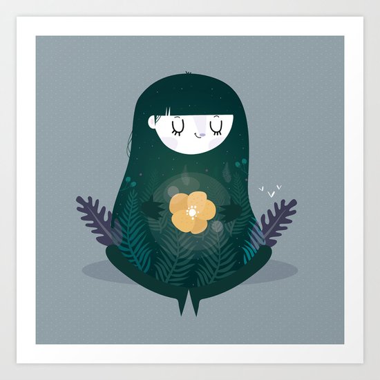 Love nature Art Print