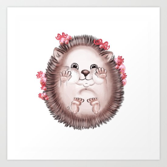 Smile Art Print