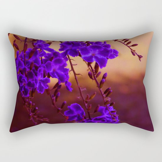Chase away the blues Rectangular Pillow