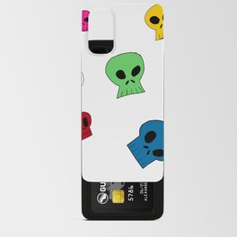 Rainbow skulls Android Card Case