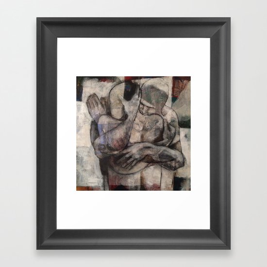 Held In Grace Series: Surrender Now Framed Art Print
