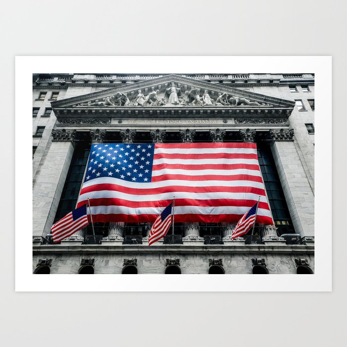 New York Stock Exchange Art Print