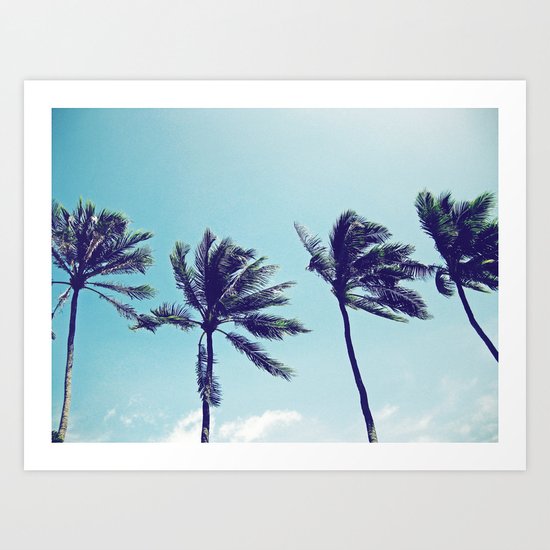 Palm Trees Art Print