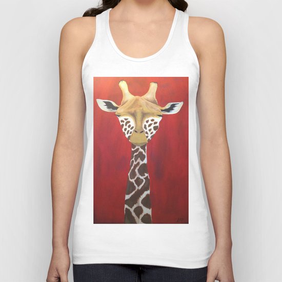 Giraffe Unisex Tank Top
