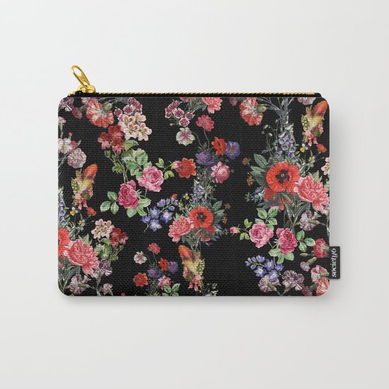 Botanic Pattern Carry-All Pouch