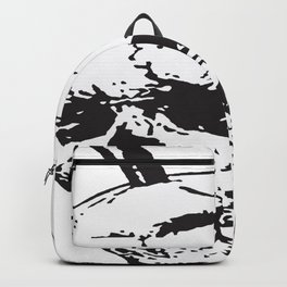 Frontal Lobotomy Skull Of Phineas Gage Vector Isolated Backpack