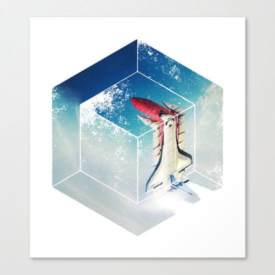 Into the Fourth Dimension Canvas Print