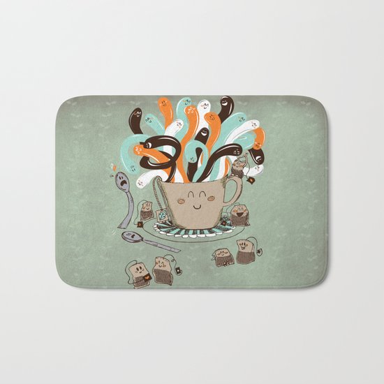 Tea Time Bath Mat
