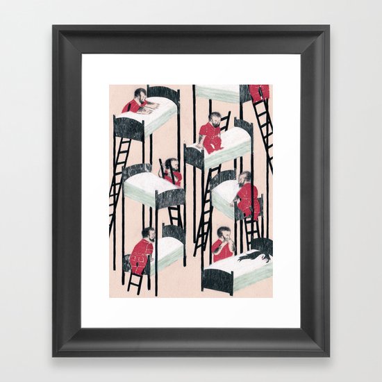 Snow White Framed Art Print