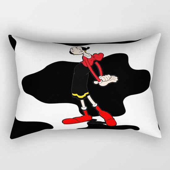 The princess of spinach Rectangular Pillow