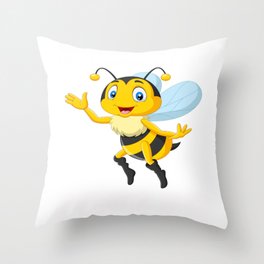 Beekeeping Dad Like A Normal Dad Throw Pillow
