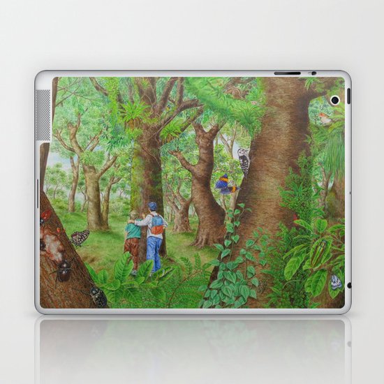 A Day of Forest (3). (Observe the tree) Laptop & iPad Skin