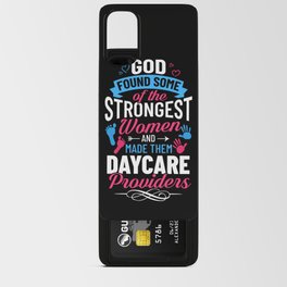 Daycare Provider Thank You Childcare Babysitter Android Card Case