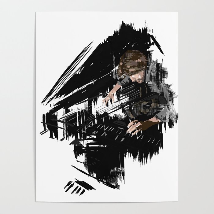 Piano player Poster