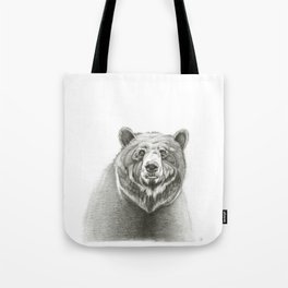 Portrait of a Bear Tote Bag