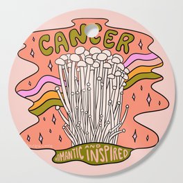 Cancer Mushroom Cutting Board
