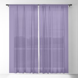 Ultra Violet Sheer Curtain