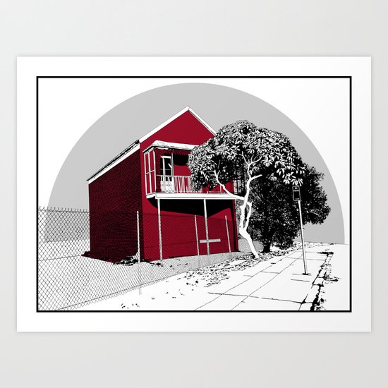 Newcastle I Art Print