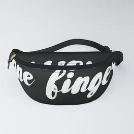 Two words one finger Fanny Pack