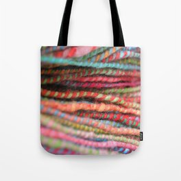 Handspun Yarn Color Pattern by robayre Tote Bag