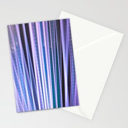 Vintage super 8 film strips art print- Very peri movement abstract lines - ICM photography Stationery Card