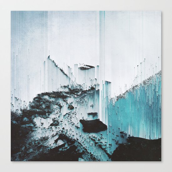 Glitch Canvas Print