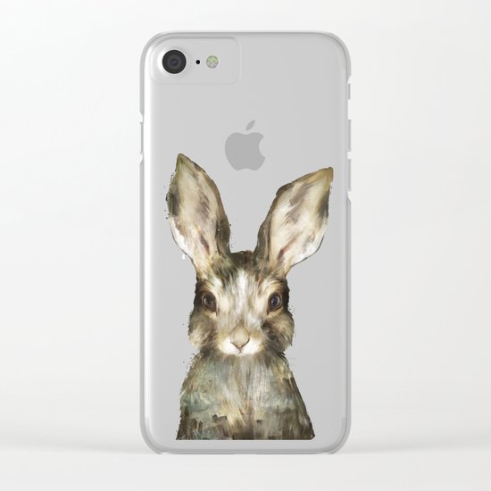 Little Rabbit Clear iPhone Case