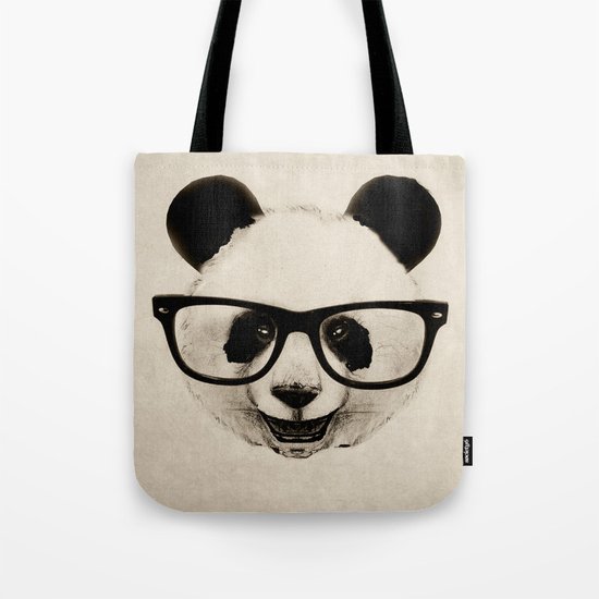 Panda Head Too Tote Bag