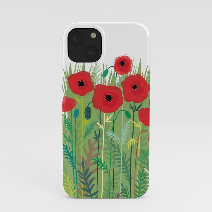 poppies iPhone Case