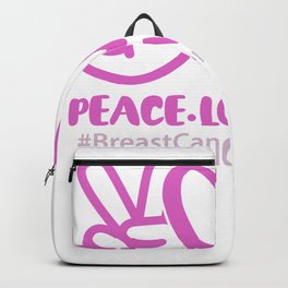 Brustkrebs Bewusstsein für alle, die Pink tragen Backpack
