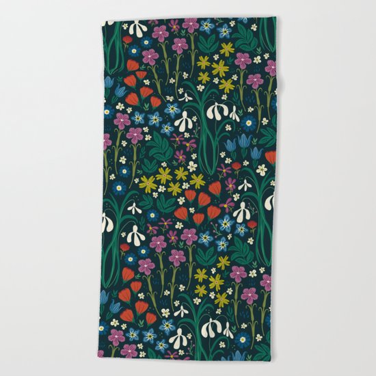 Botanical Garden Beach Towel