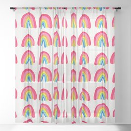 Rainbow Collection – Classic Palette Sheer Curtain