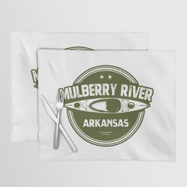 Mulberry River Arkansas Kayaking Placemat