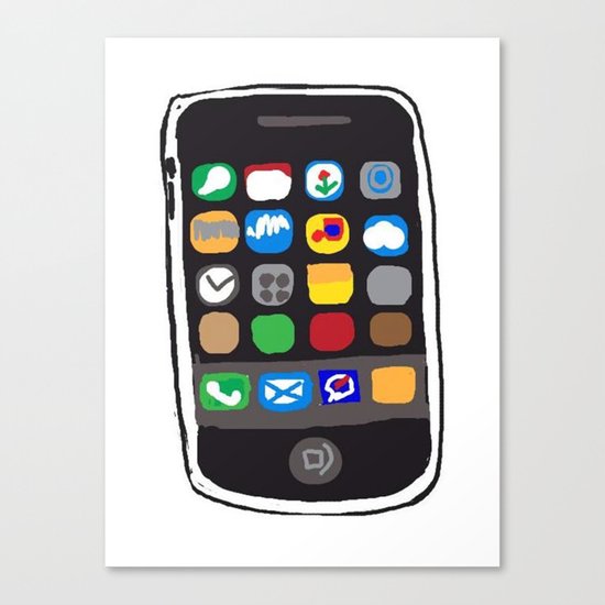 iphone Canvas Print