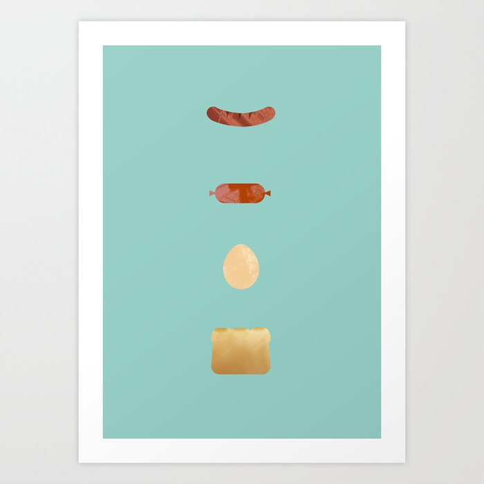 breakfast Art Print