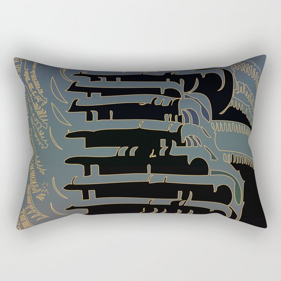 Seems All are There Rectangular Pillow