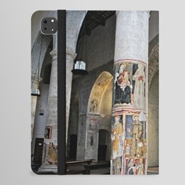 Religious Medieval Paintings, Saint Francis Church, Narni, Italy iPad Folio Case