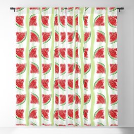 Watermelon Doodle Vertical Blackout Curtain
