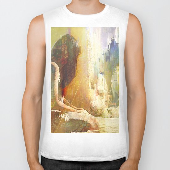 And you are not here with me Biker Tank