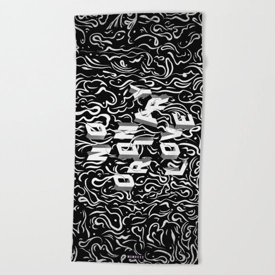 No Ordinary Love Beach Towel