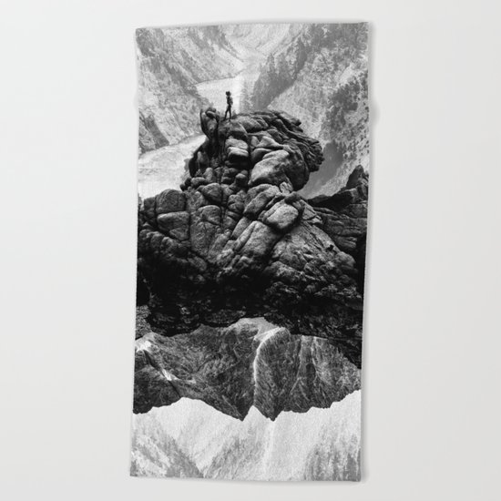 I will come to your river Beach Towel