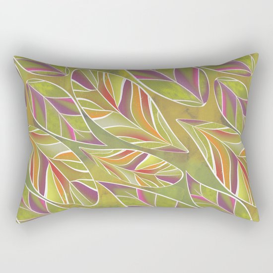 Leaves. Rectangular Pillow