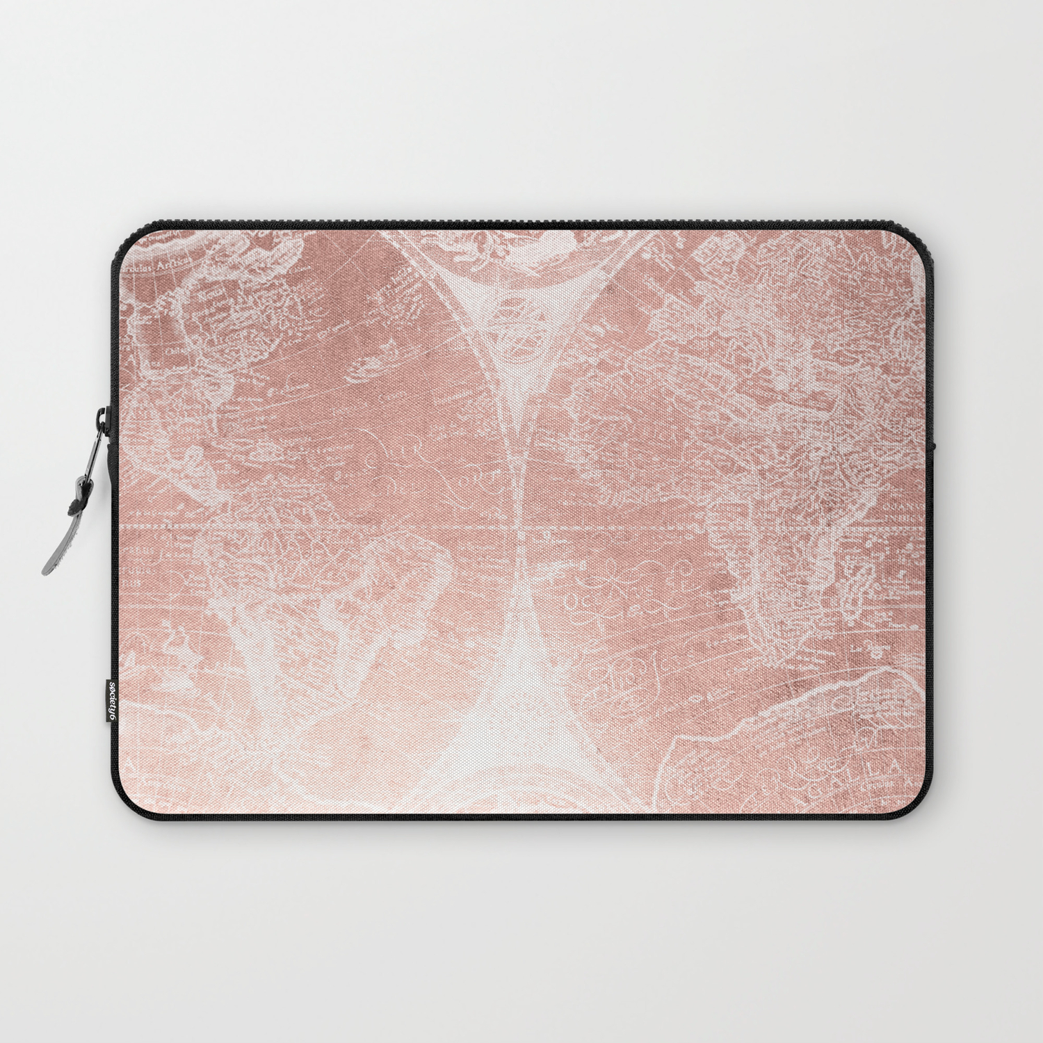 rose gold laptop tote